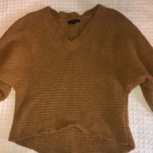 V neck sweater